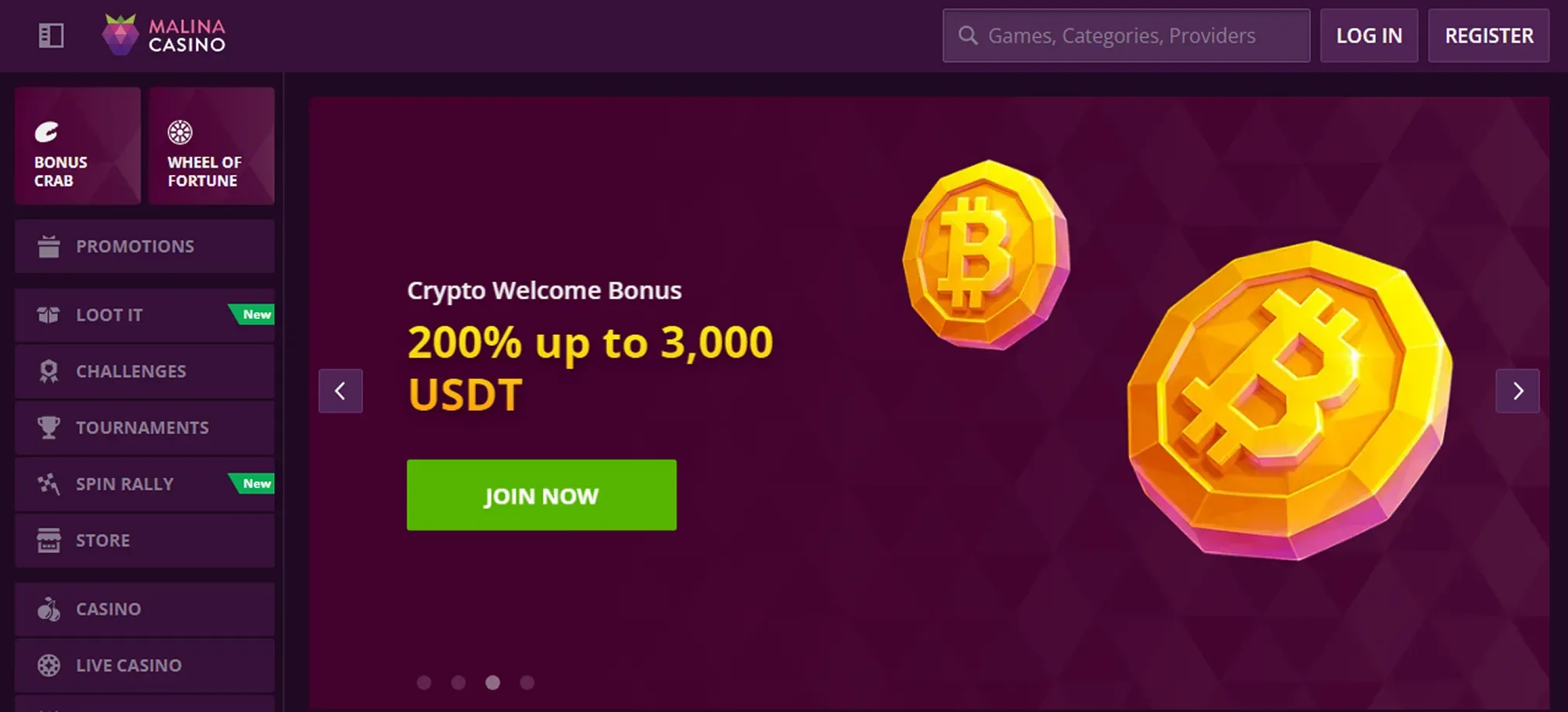 Malina Casino Canada